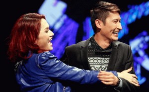 Cặp đôi “thảm họa” Hương Giang - Huy Khánh chia tay nhau trong đêm công bố kết quả Gala 7 của Vietnam Idol 2012