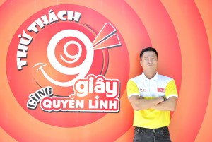 Lê Quang Hòa trở thành cầu thủ trong 'Thử thách 99 giây cùng Quyền Linh'