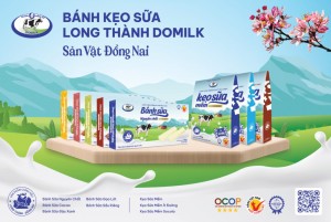 Tự hào là thương hiệu Bánh kẹo sữa Long Thành có từ năm 1977 (tiền thân là Xí nghiệp Bò sữa An Phước), Công ty Cổ phần Domilk được biết đến là nhà sản...