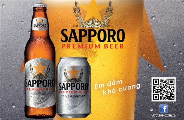Diện mạo mới hấp dẫn của Sapporo Premium Beer