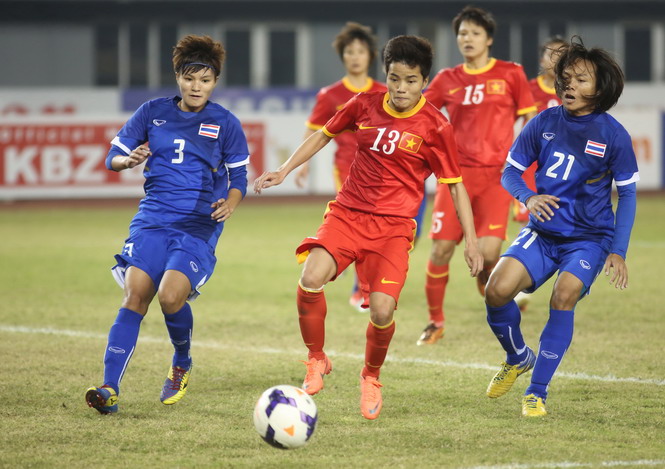 Trực tiếp chung kết AFF Cup nữ 2016: Việt Nam vs Thái Lan