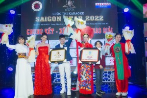 Phút đăng quang của các Quán quân và Á quân cuộc thi Saigon Star 2022