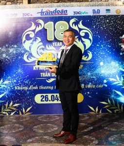 Ceo Trần Ngọc Doanh tổ chức chương trình kỷ niệm 18 năm thành lập