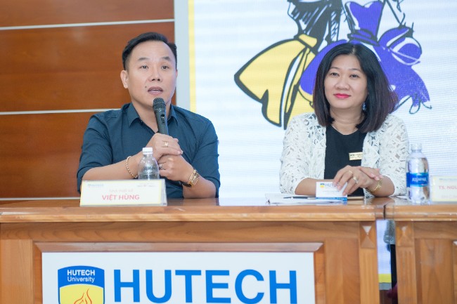 NTK Việt Hùng mang lại sự chuyên nghiệp cho sân chơi  HUTECH Designer 2019