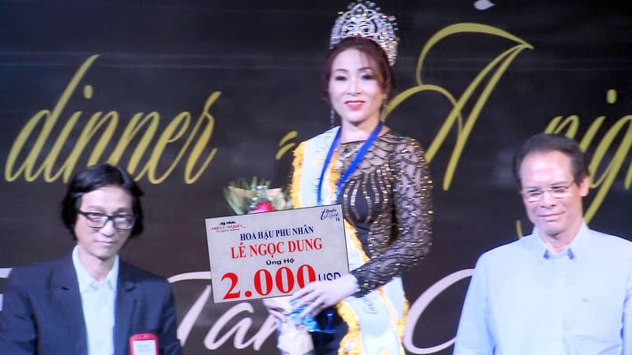 Hoa hậu Lê Ngọc Dung và mong muốn lan tỏa yêu thương đến cộng đồng xã hội