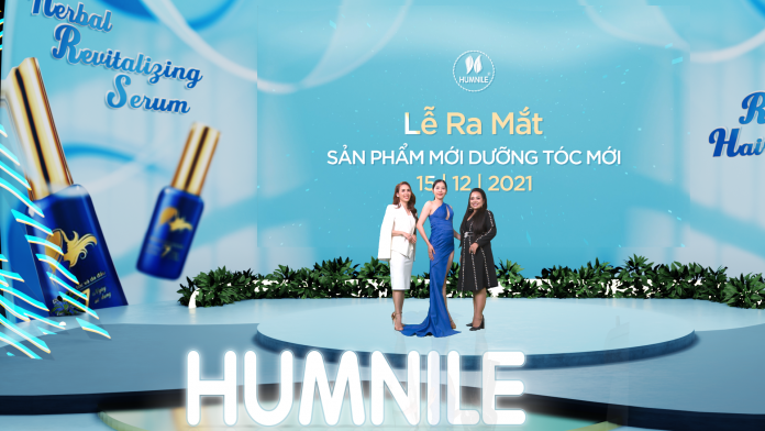 Mỹ phẩm Humnile tổ chức sự kiện trực tuyến ra mắt dòng sản phẩm mới