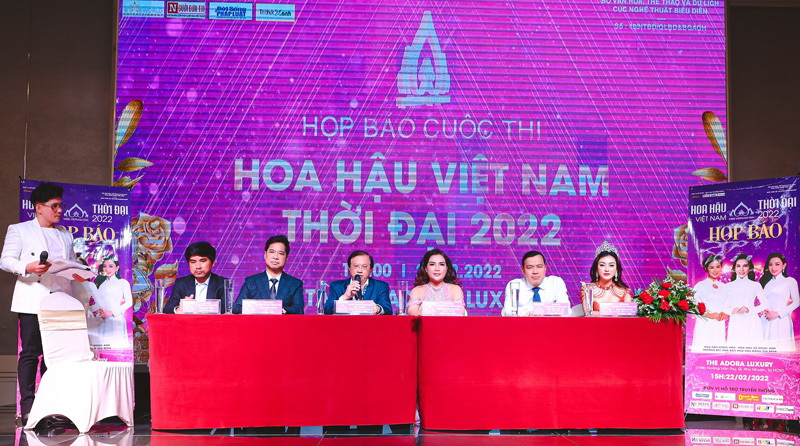Họp báo giới thiệu Cuộc thi Hoa hậu Việt Nam Thời Đại 2022