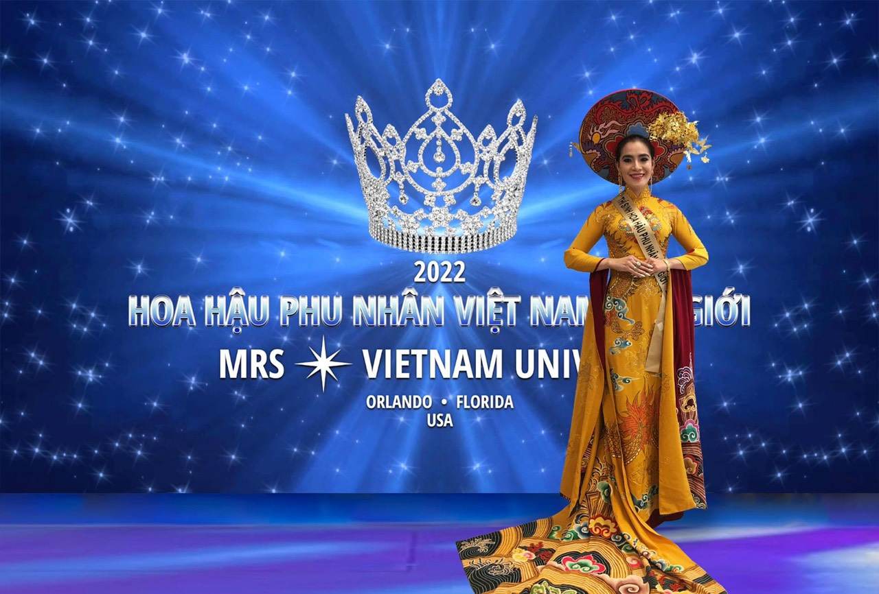 Tân Hoa hậu Phu nhân Việt Nam Thế giới - Mrs Vietnam Universi Mỹ Uyên