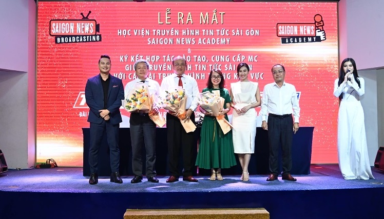 Lễ ra mắt Học viện truyền hình Tin tức Sài Gòn (Saigon News Academy)