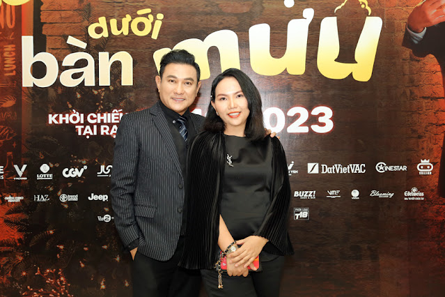 Vợ chồng diễn viên Hoàng Phúc - Nguyễn Uyên Phương