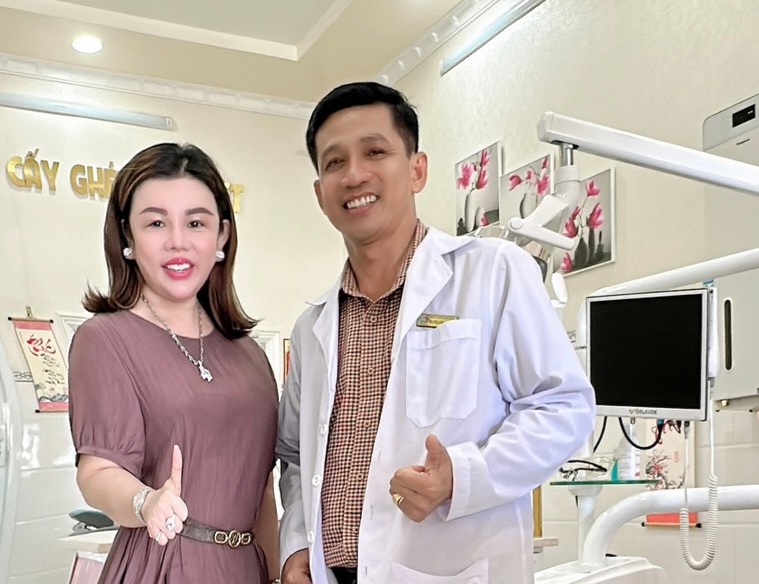 Nữ doanh nhân Châu Mai Thảo và bác sĩ Lâm Văn Cai